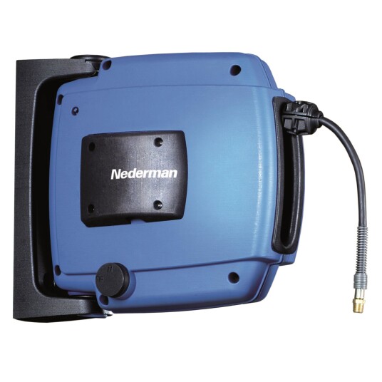 Nederman 30830230 Slangetrommel Ø 3/8" x 10 m, luft/vann, Vanning