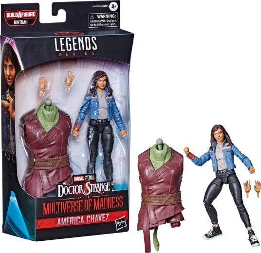 Marvel Avengers America Chavez Actionfigur 15 cm fra Multiverse of Madness Marvel Avengers America Chavez Actionfigur 15 cm fra Multiverse of Madness