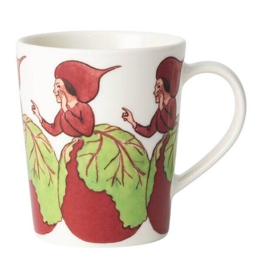 Design House Stockholm Elsa Beskow krus m/håndtak 28 cl Mrs Beetroot Design House Stockholm Elsa Beskow krus m/håndtak 28 cl Mrs Beetroot