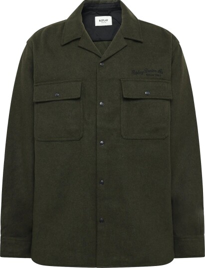 Replay Jacket Regular - GREEN - XL