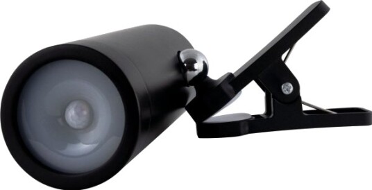 Rev Led Batteriklipslampe Med Bryter Sort 2014100400
