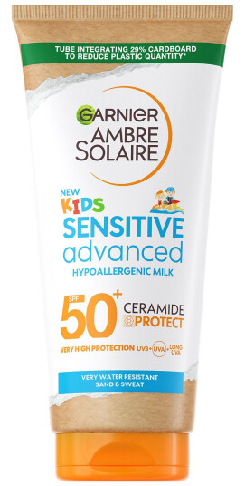 Garnier Ambre Solaire Kids Solkrem SPF 50+ Hypoallergenisk 175 ml Garnier Ambre Solaire Kids Solkrem SPF 50+ Hypoallergenisk 175 ml