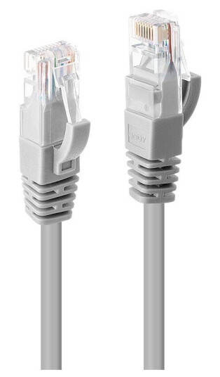 Lindy 10 m Cat6 F/UTP Koblingskabel Grå - 10000 Mbps