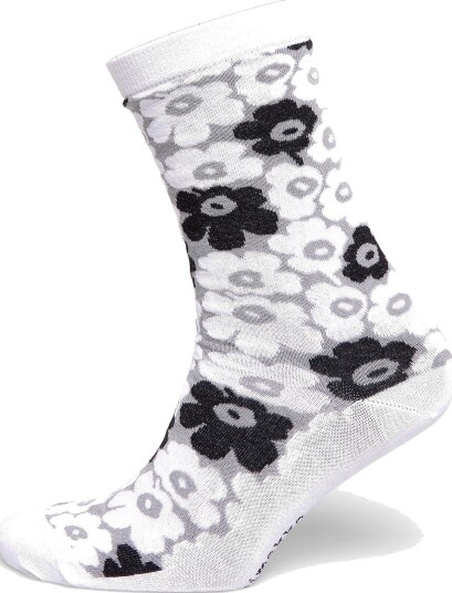 Marimekko Linjaus Pikkuinen Unikko WHITE GREY BLACK 39 42