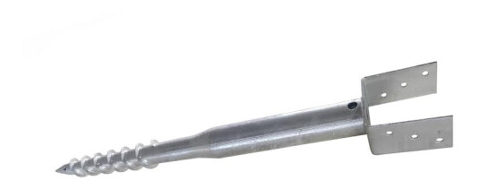 Jordskrue Krifon med Stolpefeste 90 mm Jordskrue Krifon med Stolpefeste 90 mm