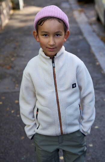 Reima Kids' Turkki Sweater 134, Light Beige