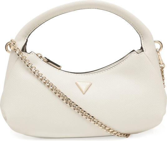 GUESS Gilda Mini Hobo Cream ONE SIZE GUESS Gilda Mini Hobo Cream ONE SIZE