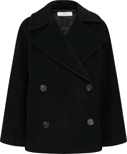 InWear Zorahiw Short Db Coat   Black   32