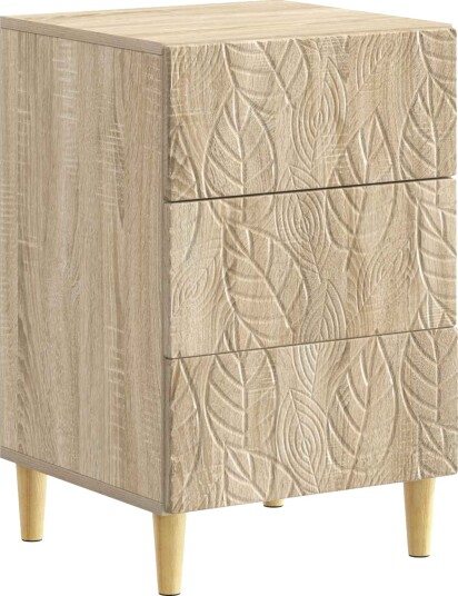  Nattbord Sonoma eik 43 x 39,5 x 66,5 cm Konstruert tre
