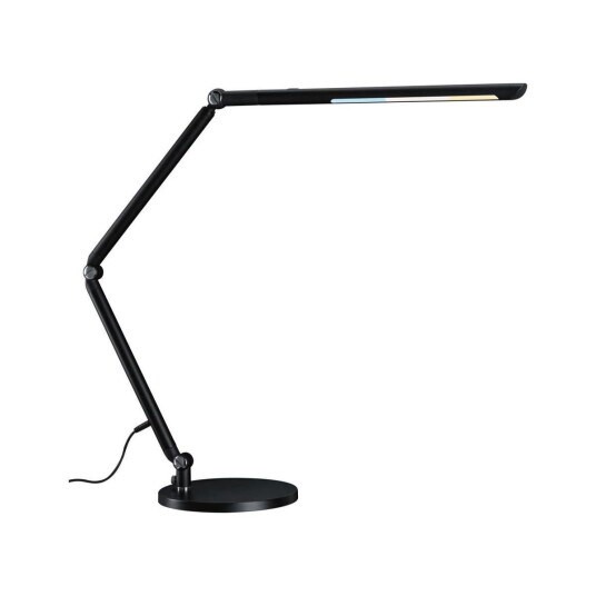 Flexbar skrivebordslampe 9,5W 3000 Kelvin - 3-step dim - Svart