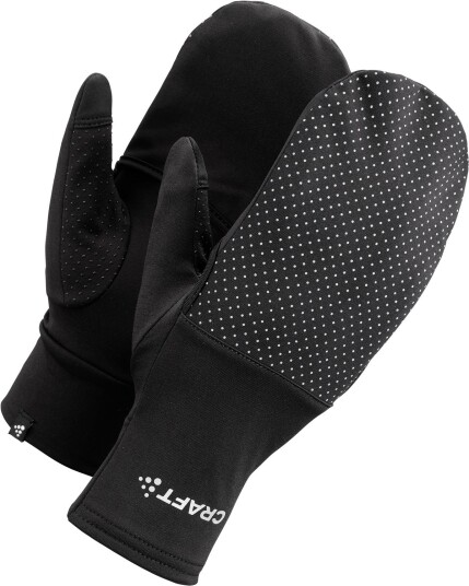 Craft Lumen Fleece Hybrid Glove 2 U Løpehansker Black M