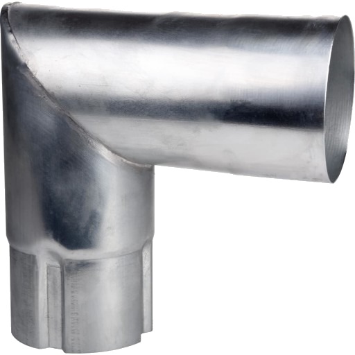 75 mm x 90° albuerør sinkplast
