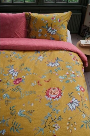 Pip Studio Flower Festival Yellow 140X200 Pip Studio Flower Festival Yellow 140X200