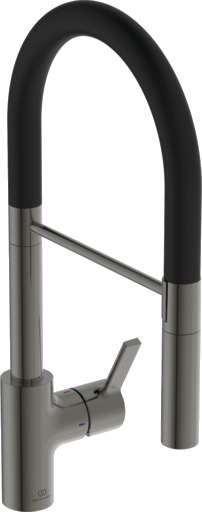Ideal Standard Gusto kjøkkenkran 240 mm tut grå Antrasitt