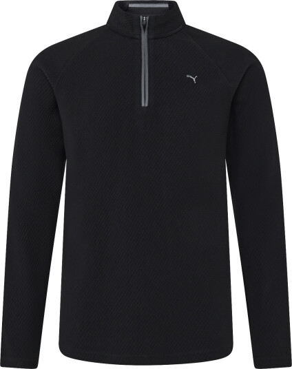 PUMA Golf Boulder 2.0 1/4 Zip Lc Black XXL