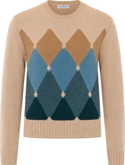 Ballantyne Dame Strikkevarer Beige L,