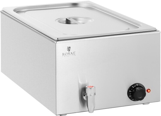 Royal Catering Bain marie 600 W 1 GN 1/1 Trykk 10012616