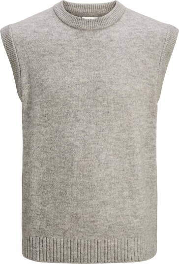 Jack & Jones Jjsoho Ollie Knit Vest Grey S