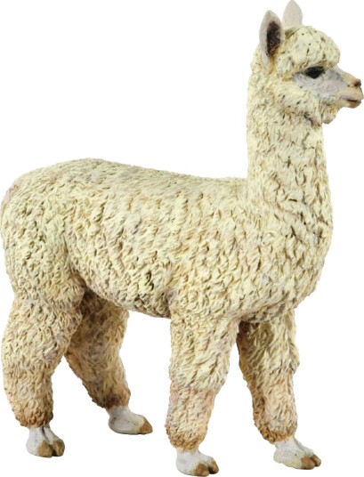 Papo Alpaca H: 8,5 cm Papo OneSize Lekedyr Hvit