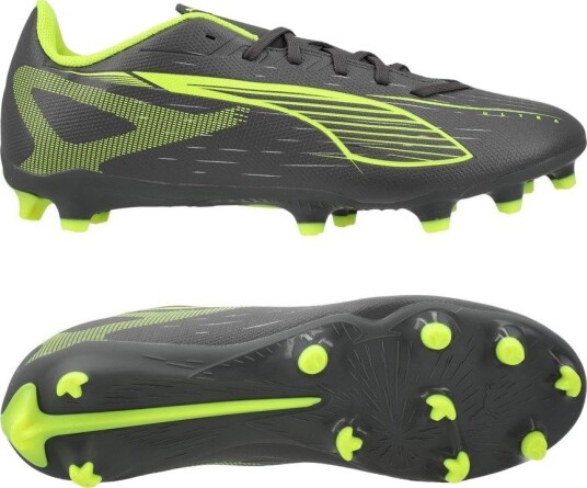 PUMA Ultra 5 Play FG/AG Audacity Matte Aged Sølv/Gul/Sølv Kvinner størrelse 38½