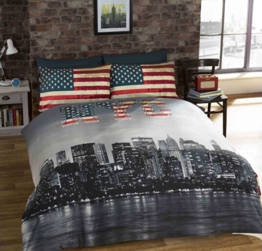 New York City Usa Sengetøj