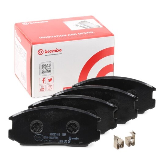 Bremseklosser BREMBO P 54 015