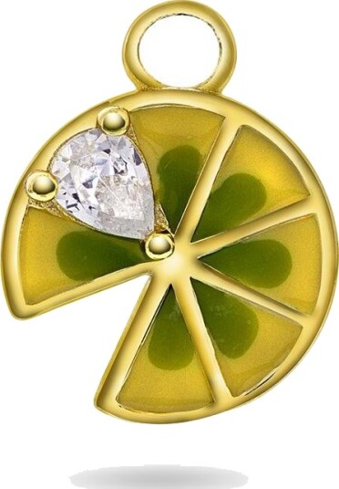 Pan Jewelry Lime Light charms i 925 forgylt sølv