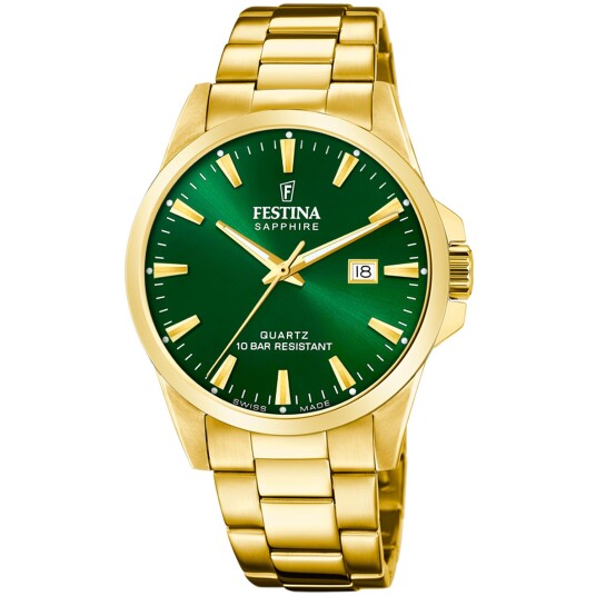 Festina Swiss Made F20044/5 - Herre - 41 mm - Analog - Kvarts urverk - Safirglass Festina Swiss Made F20044/5 - Herre - 41 mm - Analog - Kvarts urverk - Safirglass