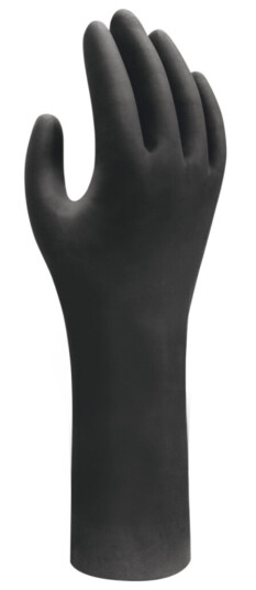 Showa 7565PF EBT nitrilhansker, svart, 1 par 10/XL Showa 7565PF EBT nitrilhansker, svart, 1 par 10/XL