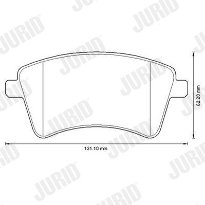 Bremseklosser JURID 573284J Bremseklosser JURID 573284J