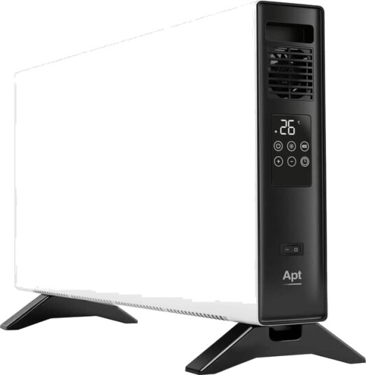 Apt Convector frittstående varmeovn 74406 hvit Apt Convector frittstående varmeovn 74406 hvit