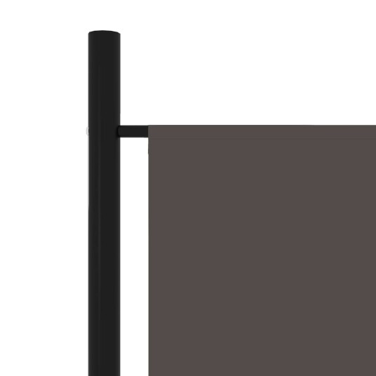 vidaXL Romdeler 4 paneler antrasitt 200x180 cm vidaXL Romdeler 4 paneler antrasitt 200x180 cm