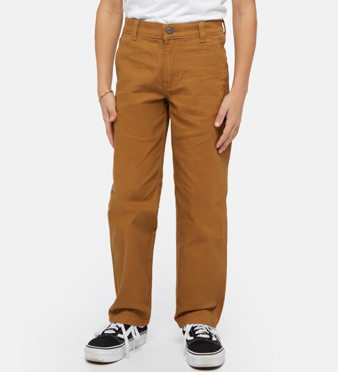 Dickies Kids' Carpenter Pant Brown Duck L