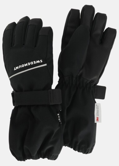 Swedemount Narvik Kids Glove Black 6 8y Outdoorklær