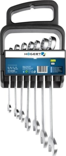 Hogert Technik HT1W490-1 Kombinasjonsnøkkelsett