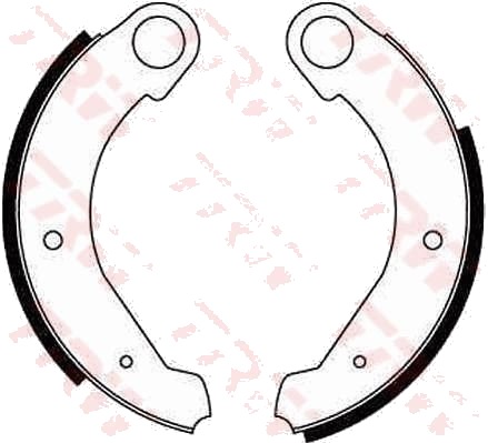 Bremsesko sett TRW GS8053 Bremsesko sett TRW GS8053