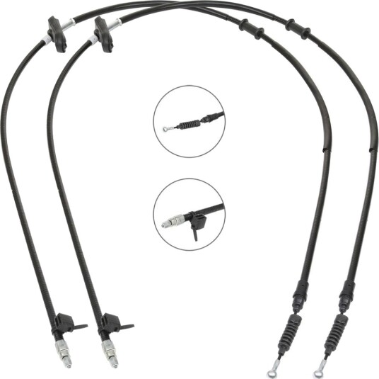 RIDEX 124C1707 Tautrekk håndbremse RIDEX 124C1707 Tautrekk håndbremse