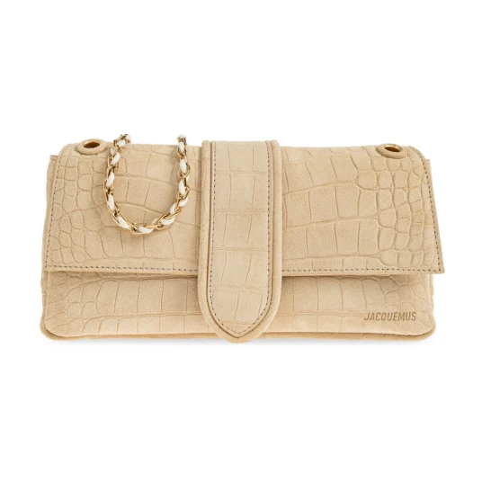 Jacquemus, Dame, Vesker, Beige, ONE SIZE,