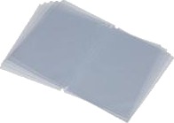 Menu Indsætsningsark A4 Transparent,20 Pk X 10 Stk/Krt