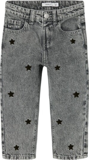 name it Nmfbella Mom Emb Jeans 3285-Be Noos Grey 80