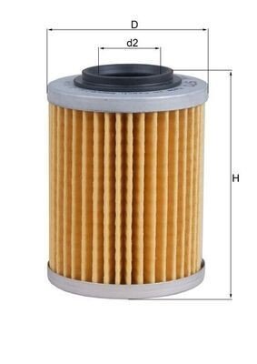 Oljefilter KNECHT OX 970