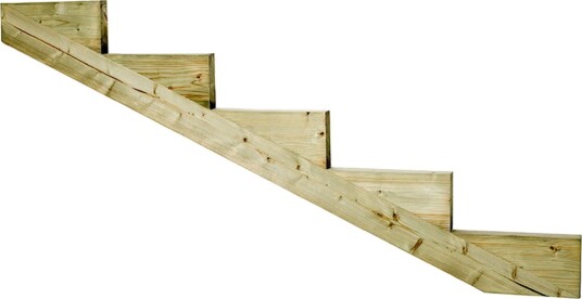 Trappevange Jabo Impregnert 36 cm 5-Trinn Impregnert, 36 cm Trinn dybde