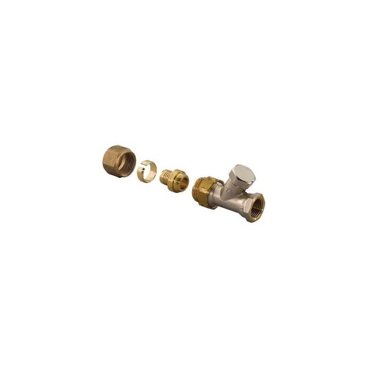 Uponor SPI Fluvia Returventil 20x2,0 - 1/2"