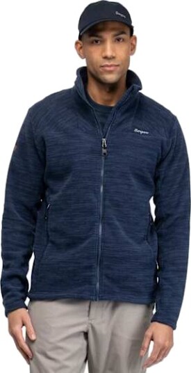 Bergans Hareid Fleece Jacket Men Navy Blue XL