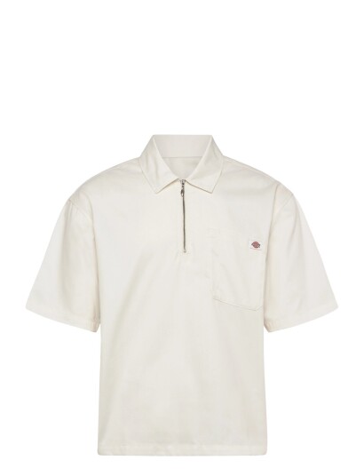 Dickies Cadiz Qz Shirt Ss   Cream   M