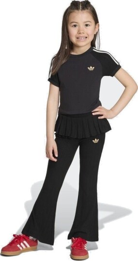 SLIM KNITTED TEE LEGGINGS SETT