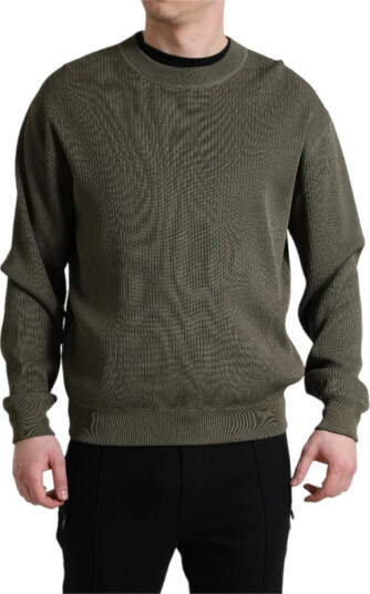 Dolce & Gabbana Herre Strikkevarer Grønn M,