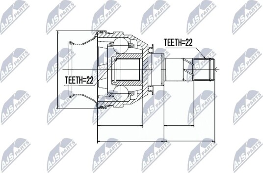 Drivledd NTY NPW PL 026