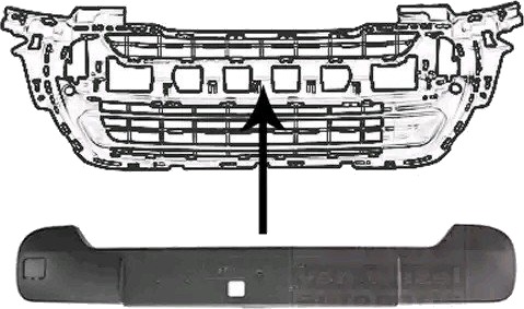 Tildekning, støtfanger VAN WEZEL 4014581