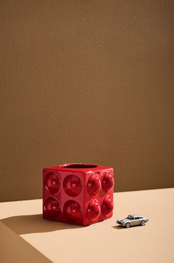 Jotex Potte Liten blank rød Boo 2095843030